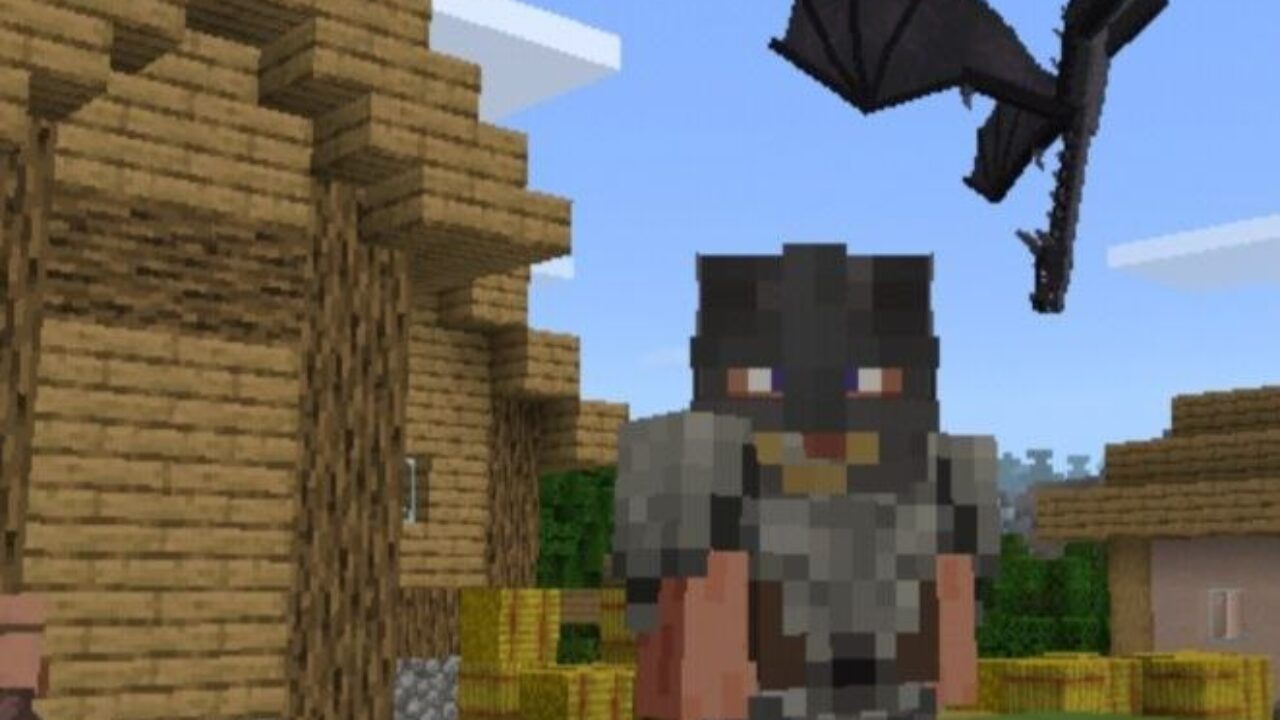Мод на Скайрим для Minecraft PE