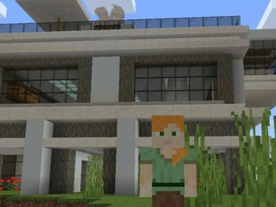 Мод на Быструю постройку домов для Minecraft PE