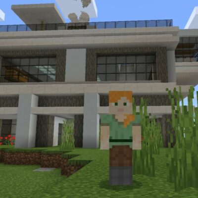 Мод на Быструю постройку домов для Minecraft PE