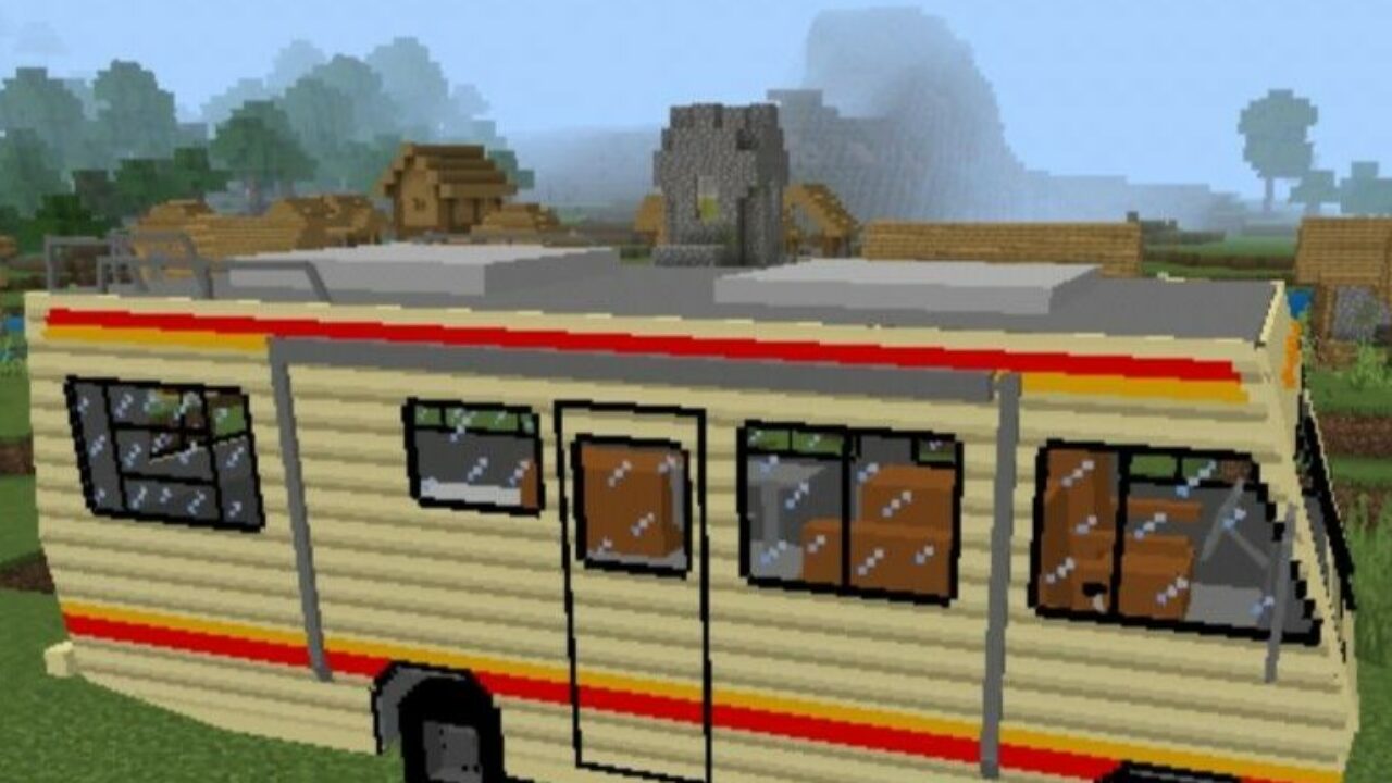 Мод на Дом на колесах для Minecraft PE