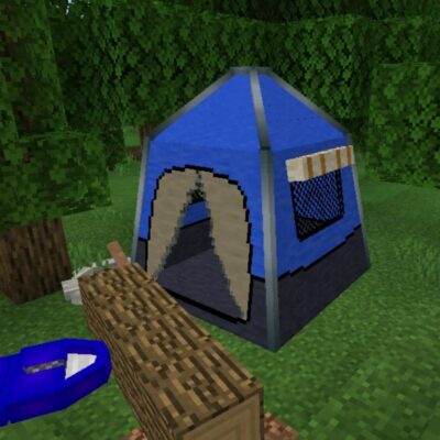 Мод на Палатку для Minecraft PE