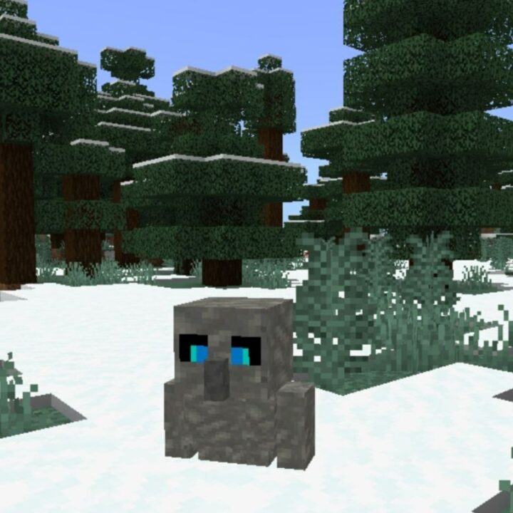 Мод на Туфового Голема для Minecraft PE