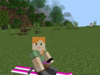 Мод на Лыжи для Minecraft PE