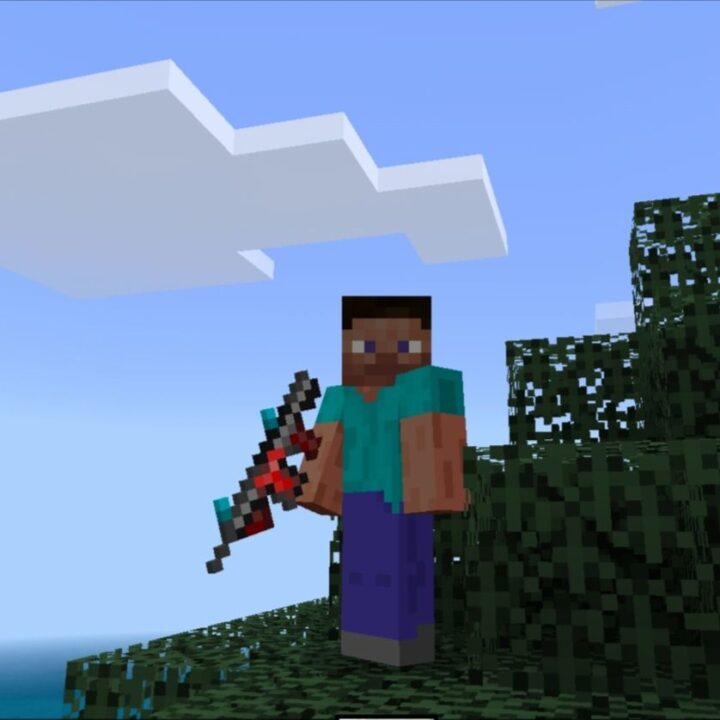 Мод на Бластер для Minecraft PE