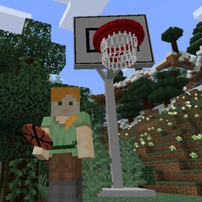 Мод на Баскетбол для Minecraft PE