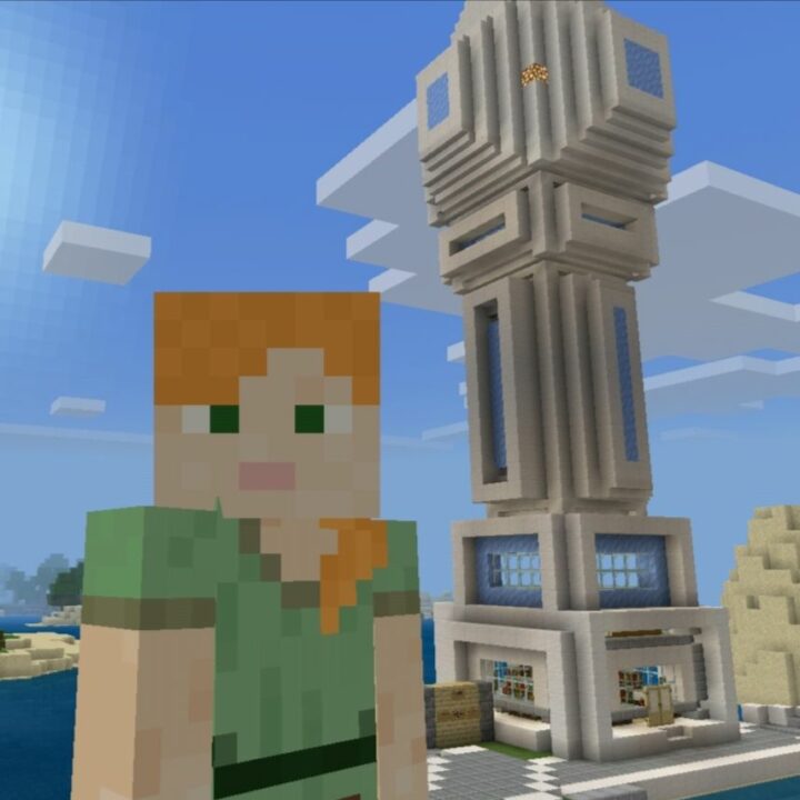 Карты на Город будущего для Minecraft PE