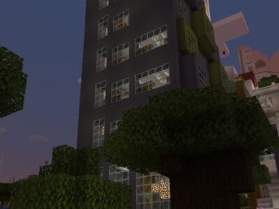 Карты на Большой город для Minecraft PE