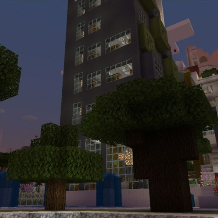 Карты на Большой город для Minecraft PE