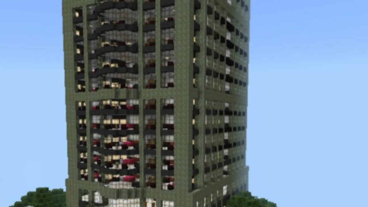 Карты на Обустроенный город для Minecraft PE