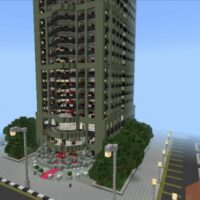 Карты на Обустроенный город для Minecraft PE