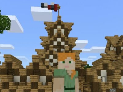 Карты на Средневековый город для Minecraft PE