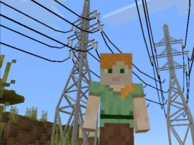 Мод на ЛЭП для Minecraft PE