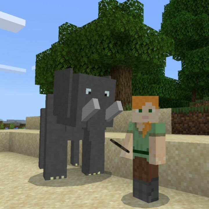 Мод на Слона для Minecraft PE