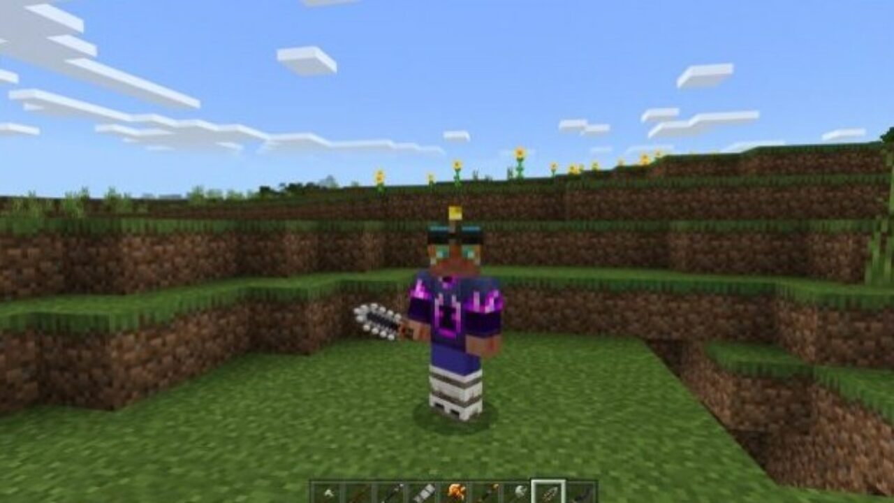 Мод на ножи для Minecraft PE