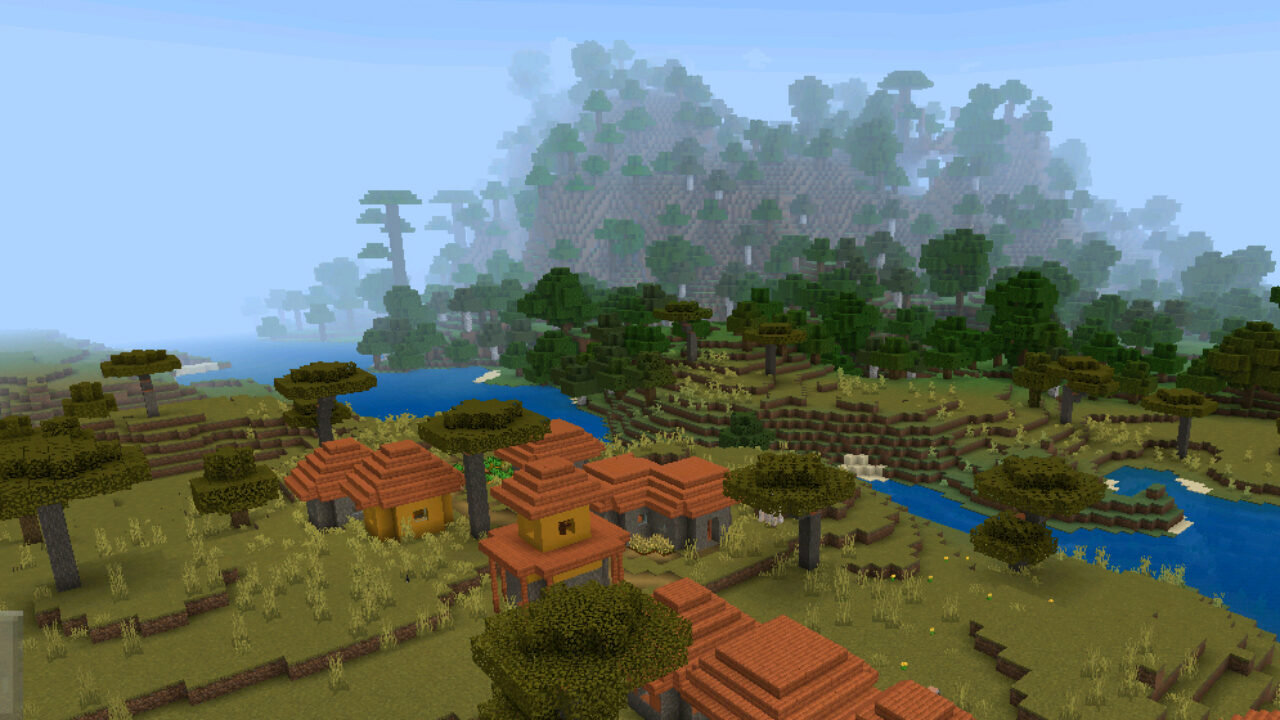 Шейдеры Зебра для Minecraft PE