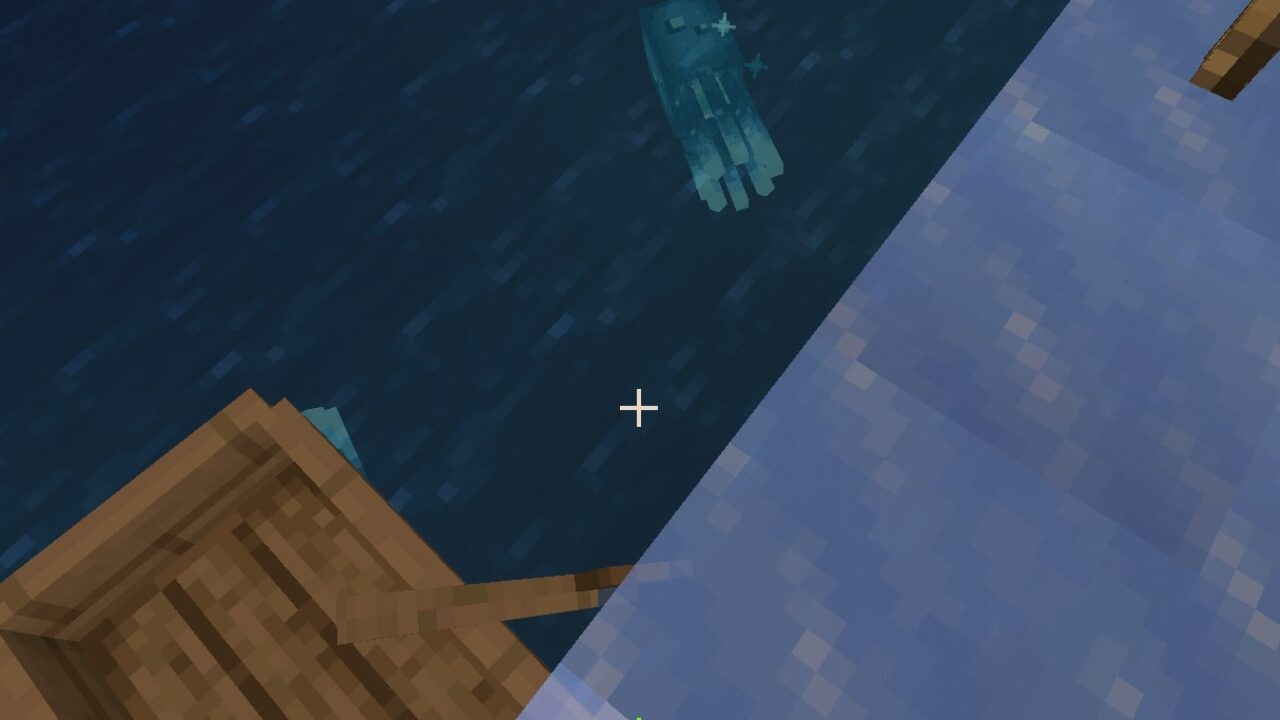 Спруты из Карты на 1 блок в океане для Майнкрафт ПЕ