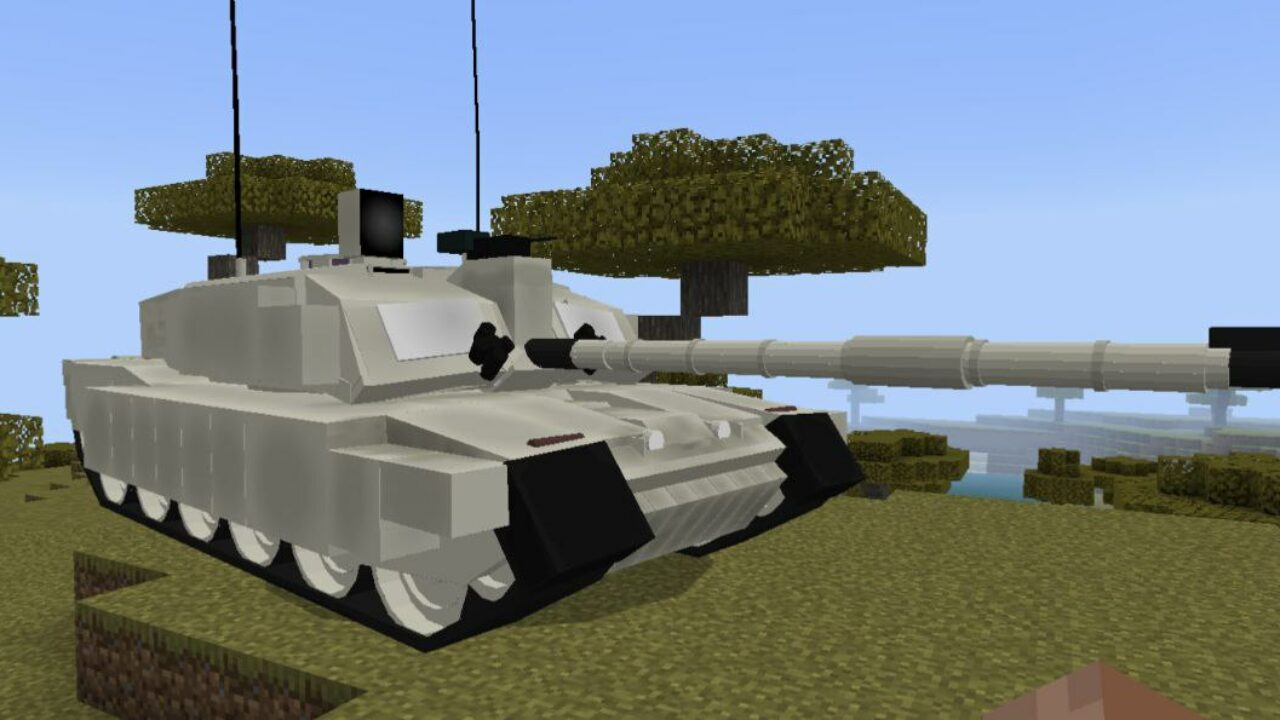 Мод на Военный транспорт для Minecraft PE