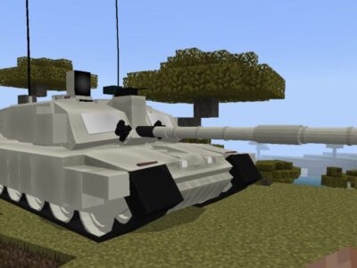Мод на Военный транспорт для Minecraft PE