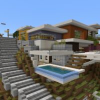 Карты на Дом с механизмами для Minecraft PE