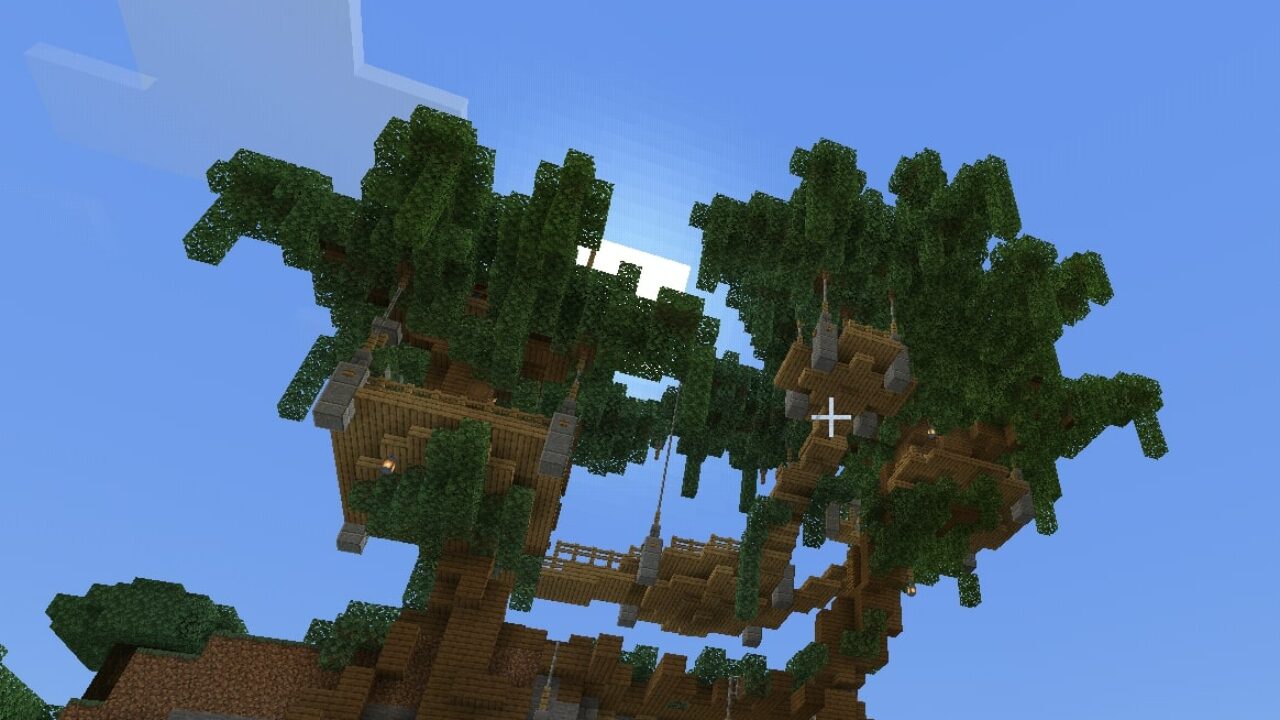 Карты на дом в лесу для Minecraft PE