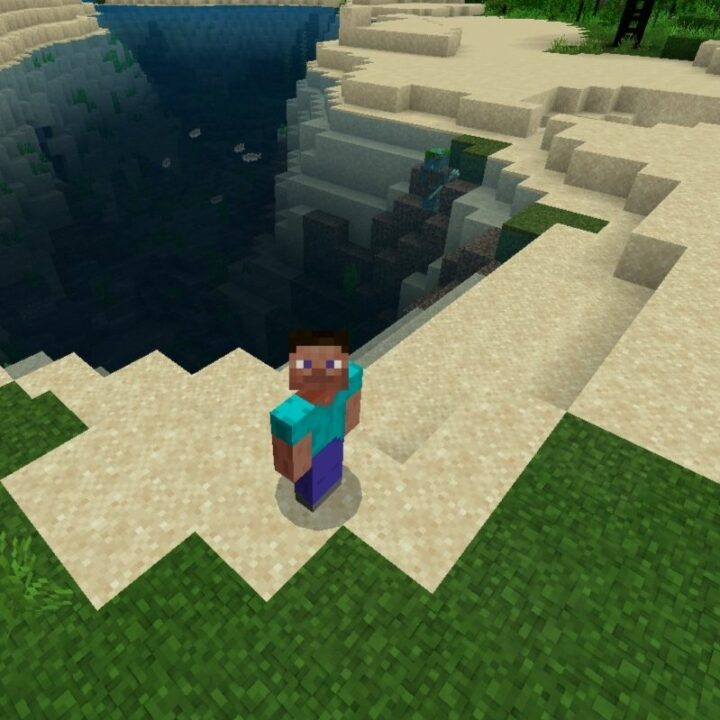 Мод на Камеру от 3 лица для Minecraft PE