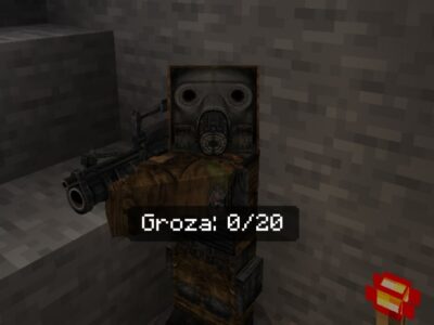 Мод на оружие Сталкера для Minecraft PE