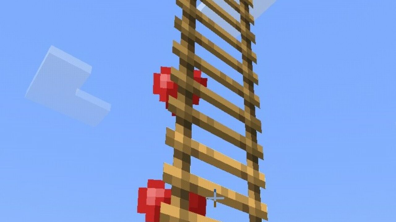 Мод на Лестницы для Minecraft PE