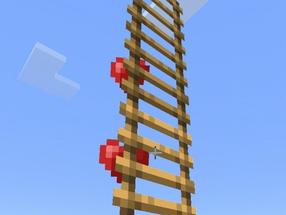 Мод на Лестницы для Minecraft PE