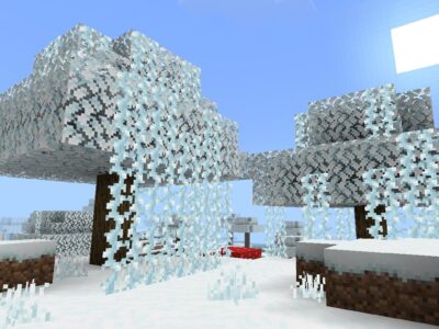 Зимние Текстуры для Minecraft PE