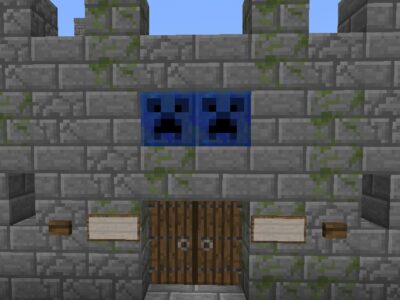 Карта 2 замка для Minecraft PE