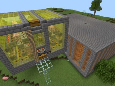 Мод на Моментальную Постройку для Minecraft PE