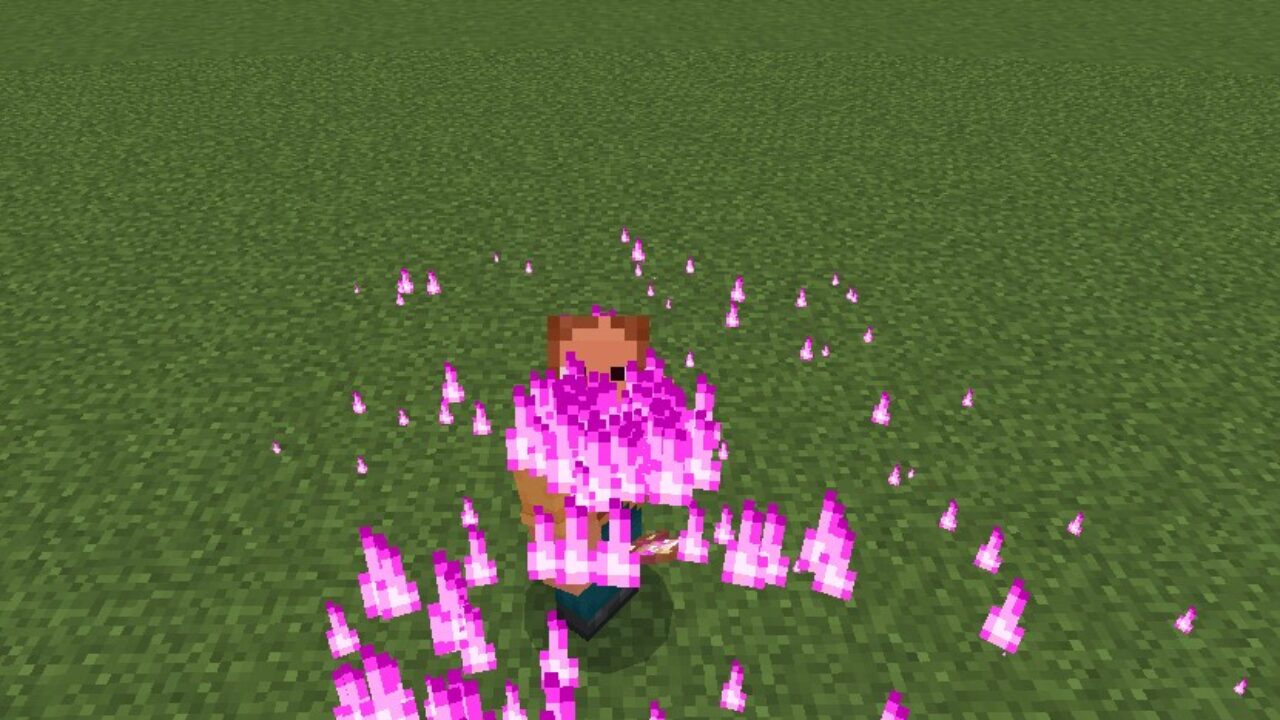 Огонь для Мода на Тотемы для Minecraft PE