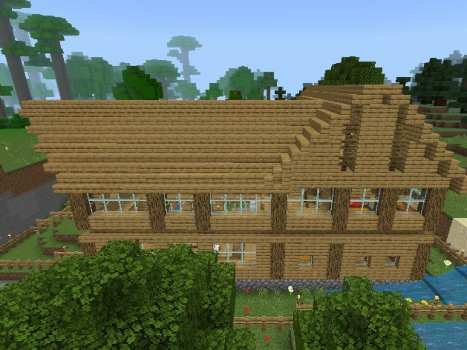 Карта 2 Дома для Minecraft PE