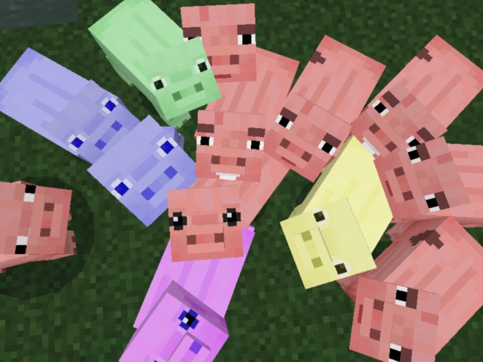 Мод на Свиней для Minecraft PE