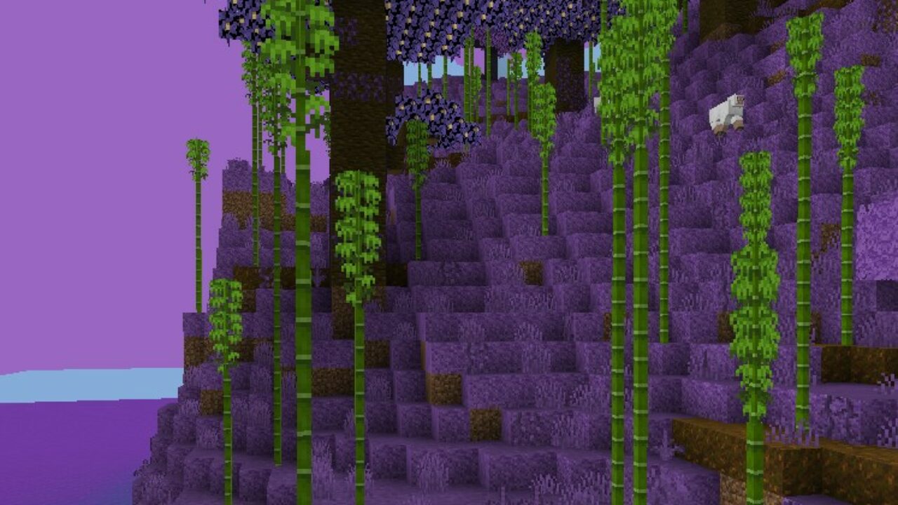 Фиолетовые Текстуры для Minecraft PE