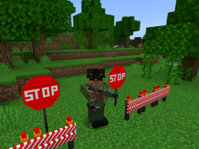 Мод на Военный декор для Minecraft PE
