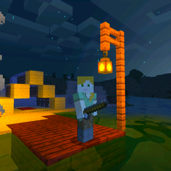 Шейдеры на воду для Minecraft PE