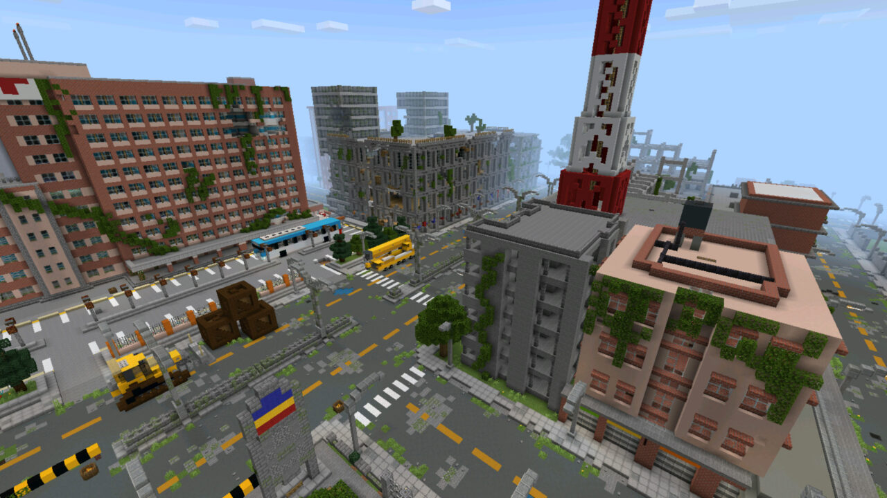Карта Зомби апокалипсис 2 для Minecraft PE