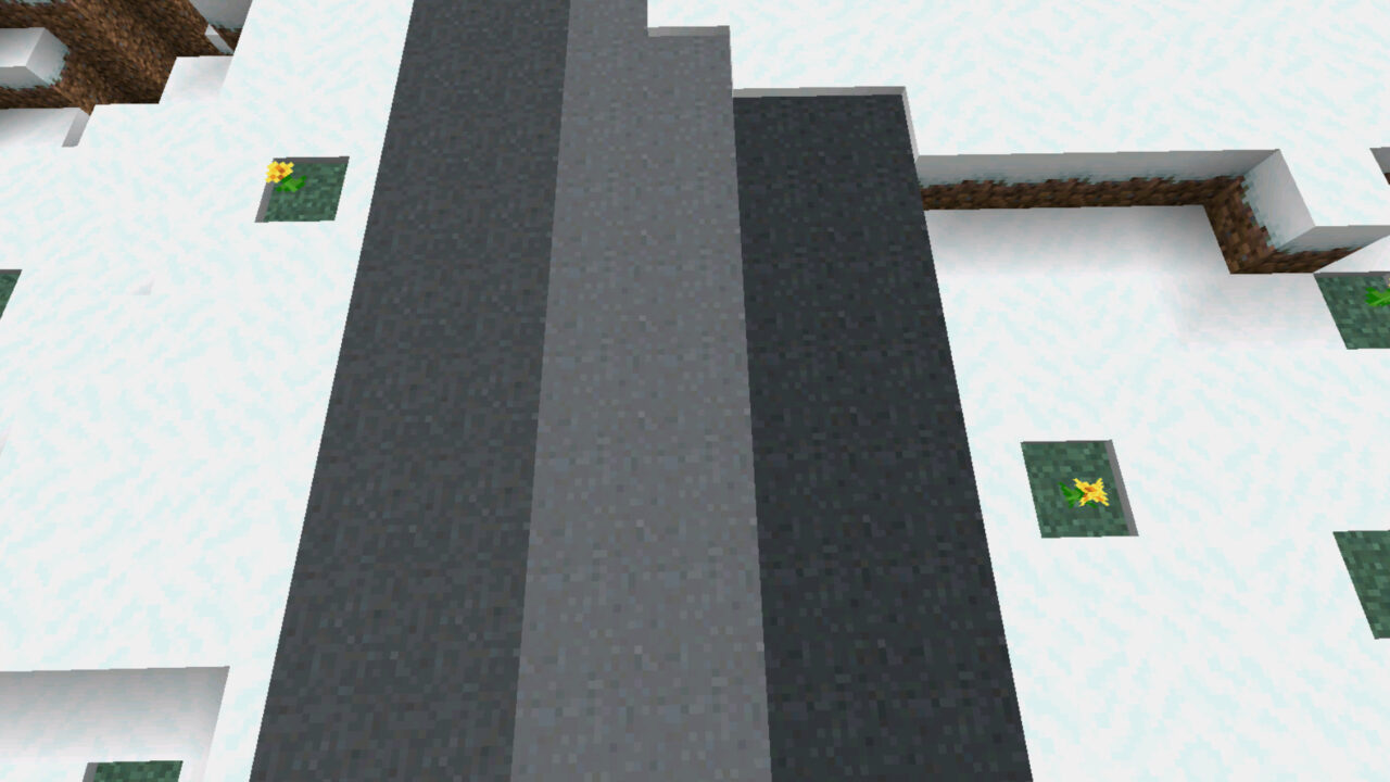 Асфальт из Мода на Дорожные знаки и дорогу на Minecraft PE