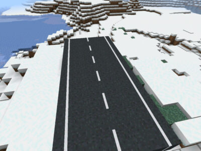 Мод на Дорожные знаки и дорогу в Minecraft PE