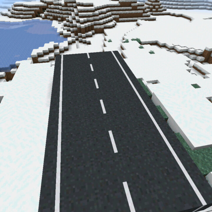 Мод на Дорожные знаки и дорогу в Minecraft PE