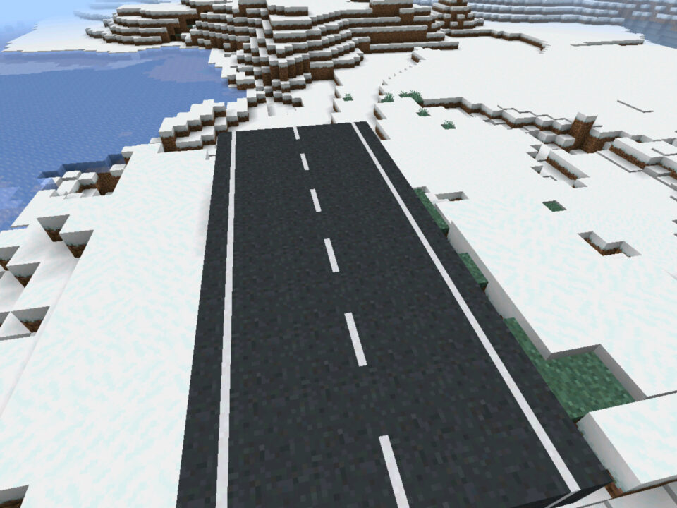 Мод на Дорожные знаки и дорогу в Minecraft PE