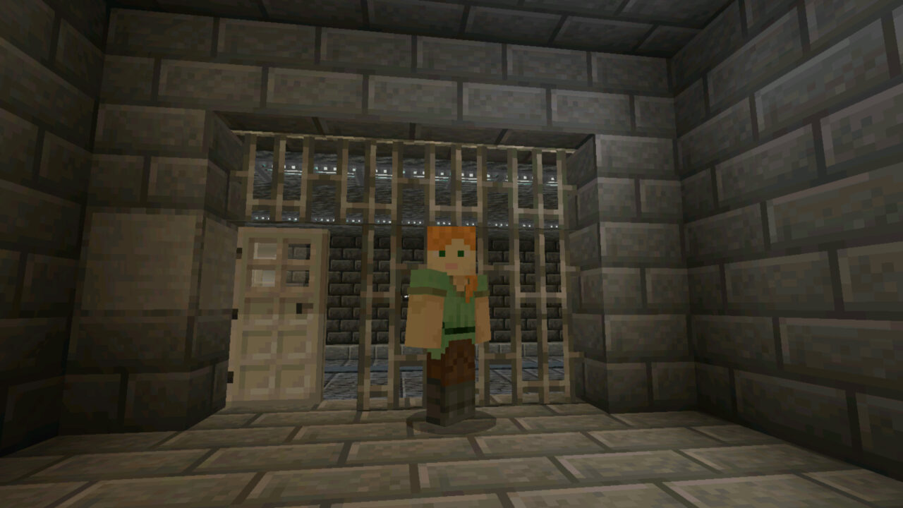 Карта Побег из Тюрьмы Часть 1 для Minecraft PE Копировать