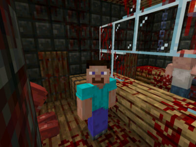 Карта Побег от маньяка для Minecraft PE
