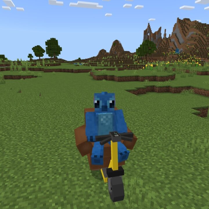 Мод на Самокат для Minecraft PE