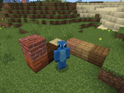 Мод на Текстуры 3Д Блоков для Minecraft PE