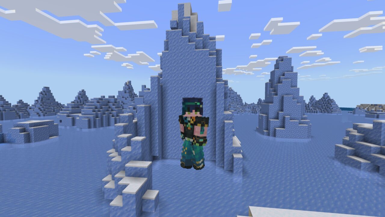Скин Кинича Геншин для Minecraft PE