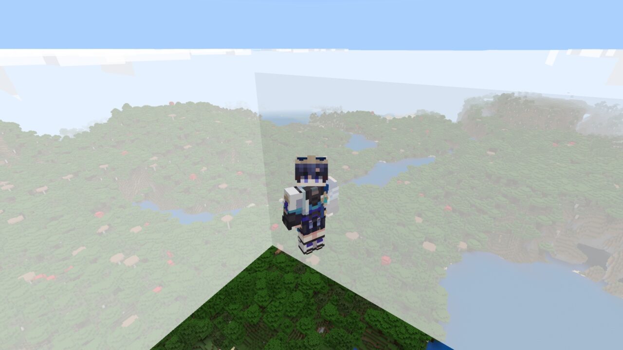 Скин Странника Геншин для Minecraft PE
