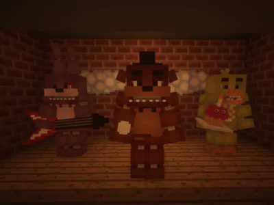 Карта ФНАФ для Minecraft PE