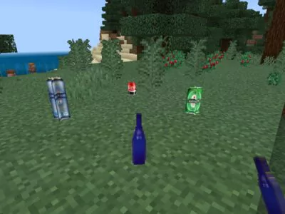 Мод на бомжа для Minecraft PE